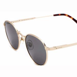 Unisex Crap Eyewear The Zen Patrol - Brushed Gold / Dark Tortoise / Polarized Grey Unisex Crap Eyewear The Zen Patrol - Brushed Gold / Dark Tortoise / Polarized Grey