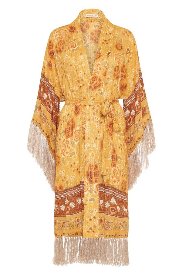 SPELL & THE GYPSY COLLECTIVE Mystic Tasselled Robe SPELL & THE GYPSY COLLECTIVE Mystic Tasselled Robe