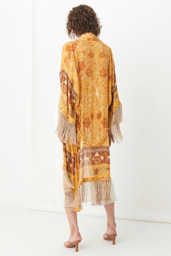 SPELL & THE GYPSY COLLECTIVE Mystic Tasselled Robe SPELL & THE GYPSY COLLECTIVE Mystic Tasselled Robe