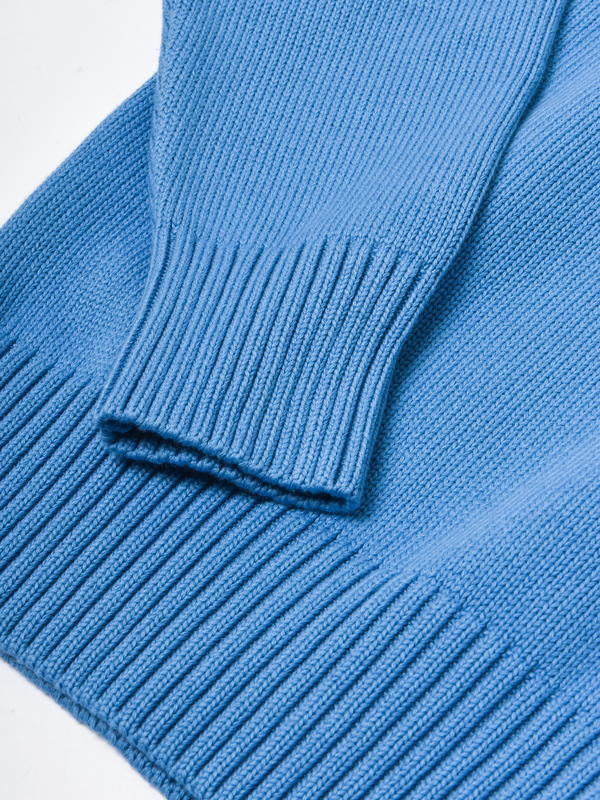 ami paris OVERSIZE FRIEND OF HEART CREWNECK SWEATER - BLUE ami paris OVERSIZE FRIEND OF HEART CREWNECK SWEATER - BLUE