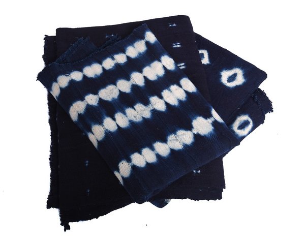 Founders & Followers Indigo mudcloth blanket III Founders & Followers Indigo mudcloth blanket III