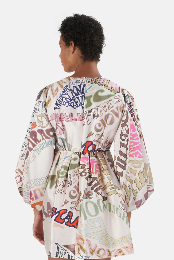Zimmermann Ladybeetle Minidress - World Print Zimmermann Ladybeetle Minidress - World Print
