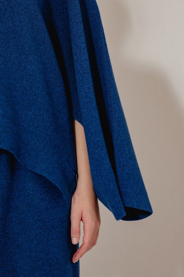 Oyuna Cloe Knitted Wool Blend Pullover - Star Blue Mix Oyuna Cloe Knitted Wool Blend Pullover - Star Blue Mix
