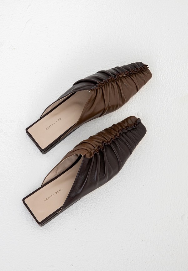 Rejina Pyo George Mule - Brown Two Tone Rejina Pyo George Mule - Brown Two Tone