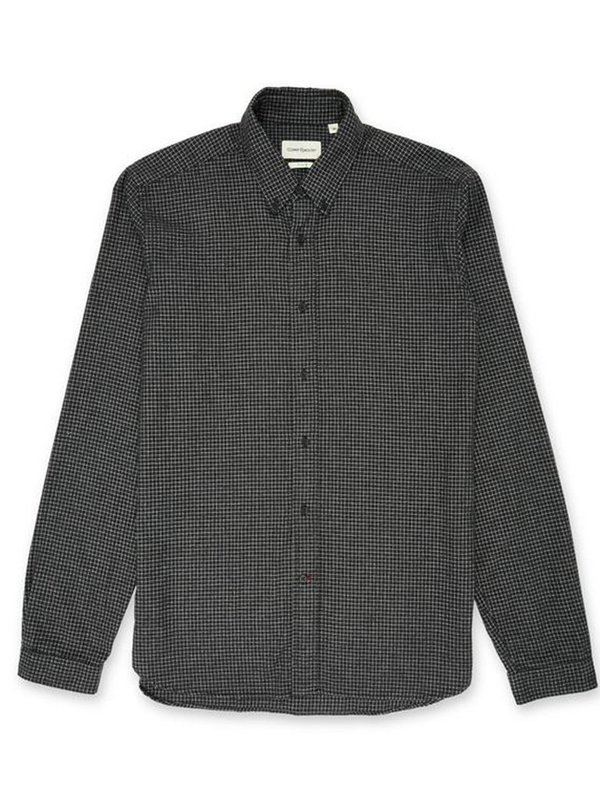 Oliver Spencer Clerkenwell Tab Shirt - Chester Grey Oliver Spencer Clerkenwell Tab Shirt - Chester Grey