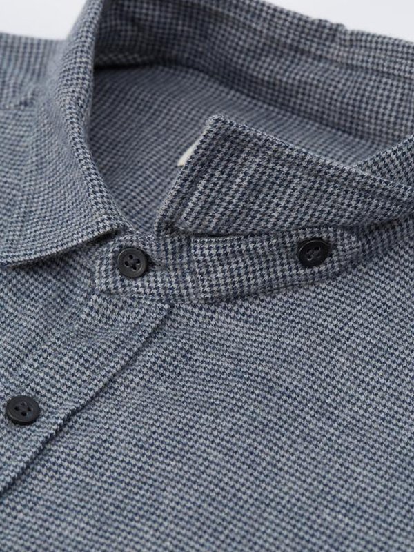 Oliver Spencer Clerkenwell Tab Shirt - Pippen Grey Oliver Spencer Clerkenwell Tab Shirt - Pippen Grey
