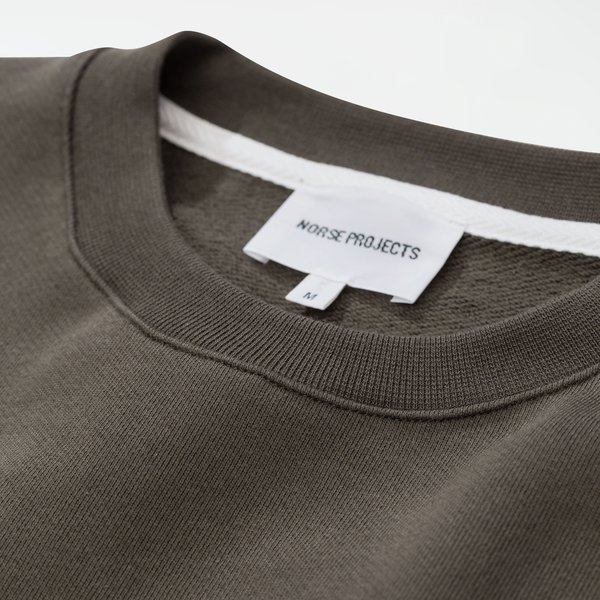Norse Projects Vagn Classic Crew Sweatshirt - Ivy Green Norse Projects Vagn Classic Crew Sweatshirt - Ivy Green