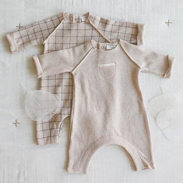 Kids 1+ In The Family Baby Alexandre Jumpsuit - Cream Kids 1+ In The Family Baby Alexandre Jumpsuit - Cream