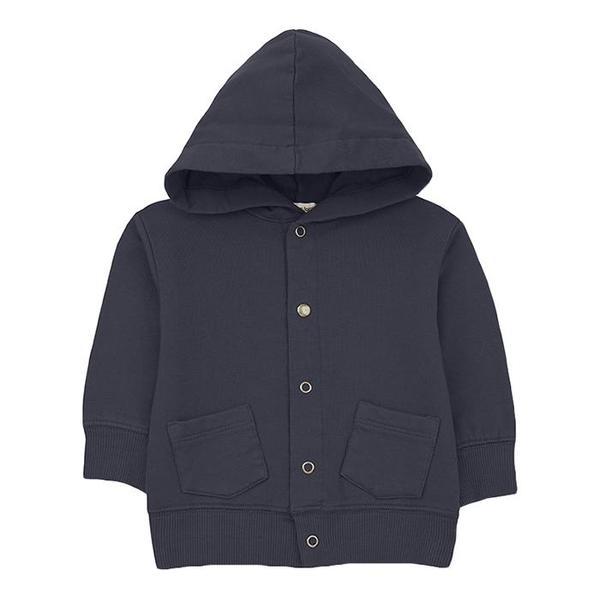 KIDS 1+ In The Family Baby And Child Boi Jacket With Hood - Navy Blue KIDS 1+ In The Family Baby And Child Boi Jacket With Hood - Navy Blue