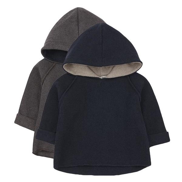KIDS 1+ In The Family Baby And Child Caro Sweatshirt With Hood KIDS 1+ In The Family Baby And Child Caro Sweatshirt With Hood