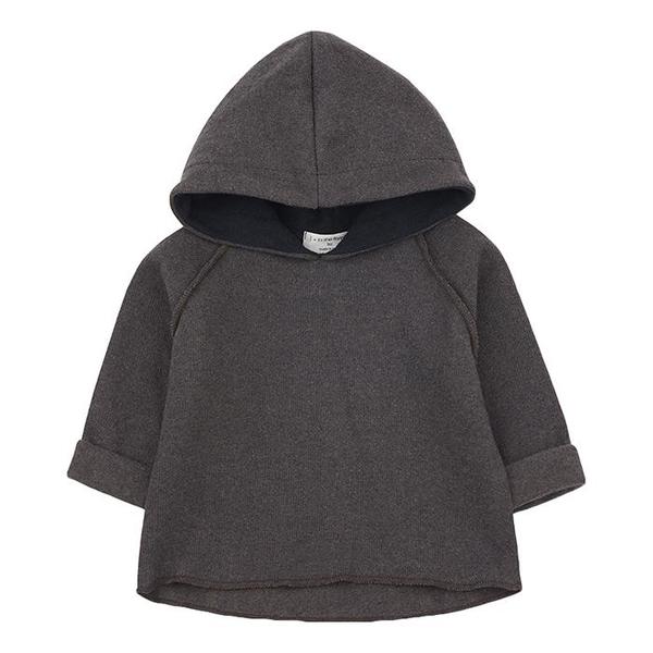 KIDS 1+ In The Family Baby And Child Caro Sweatshirt With Hood KIDS 1+ In The Family Baby And Child Caro Sweatshirt With Hood