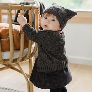 Kids 1+ In The Family Furka Textured Knit Sweater Kids 1+ In The Family Furka Textured Knit Sweater