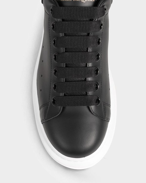 Alexander McQueen Oversized Sneaker - Black/Black Alexander McQueen Oversized Sneaker - Black/Black