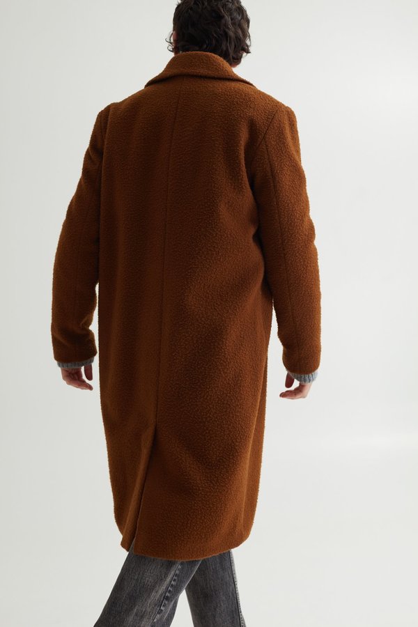 Sefr Ian Coat - Casentino Brown | Garmentory