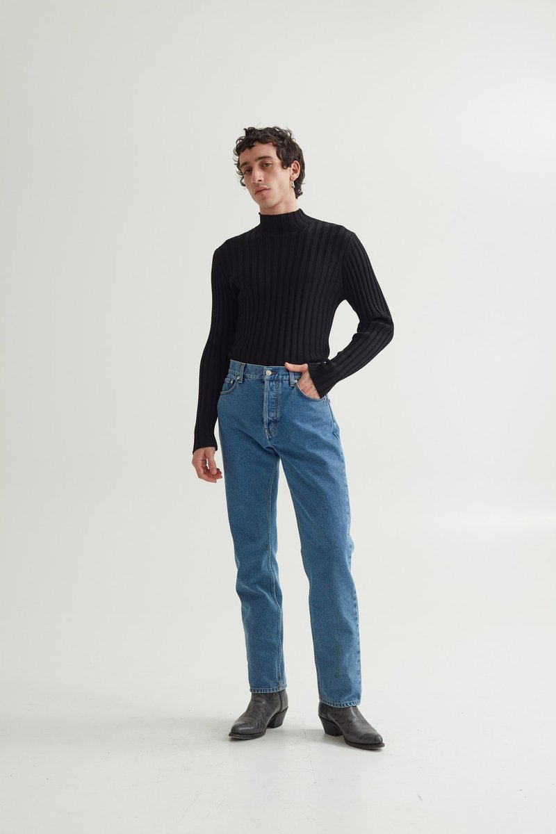 Séfr BLACK sweater S Haru Sweater - Black Alpaca - Sefr-online