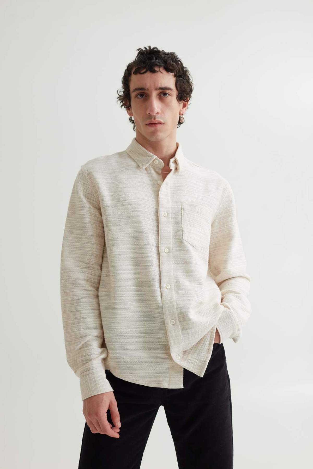 Sefr Leo Shirt - Off White | Garmentory