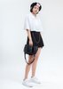Danielle Guizio Asymmetrical Tennis Skirt - Black - Thumbnail 1