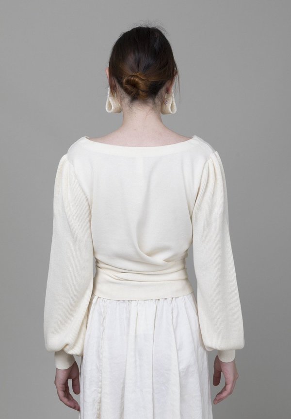 Merlette Phillimore Sweater - Ivory Merlette Phillimore Sweater - Ivory
