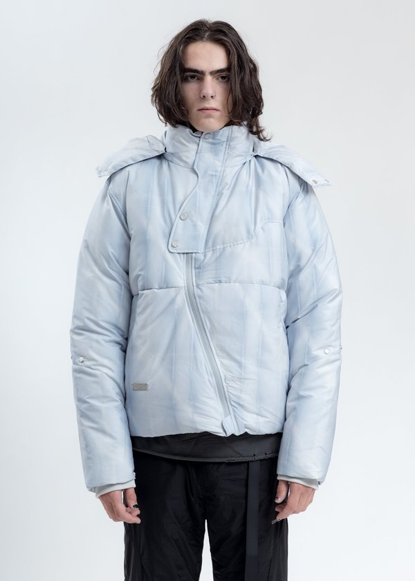 C2H4 Arc Sculpture Puffer Jacket - Light Grey C2H4 Arc Sculpture Puffer Jacket - Light Grey