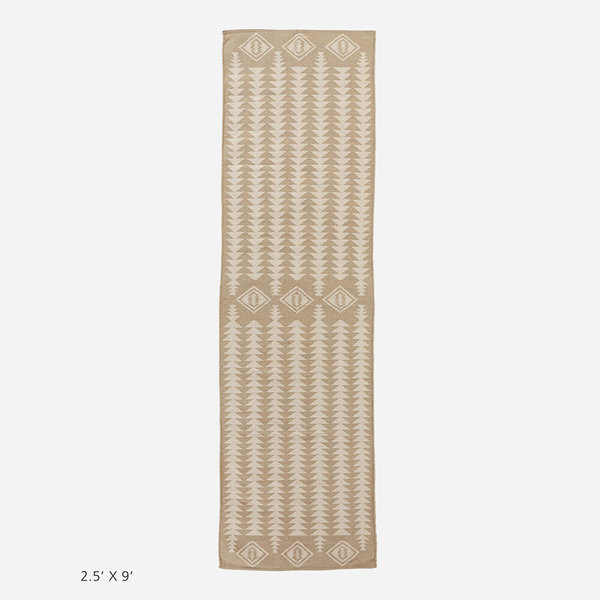 Pendleton Cotton Woven Dhurrie Rug - Harding Tan Pendleton Cotton Woven Dhurrie Rug - Harding Tan