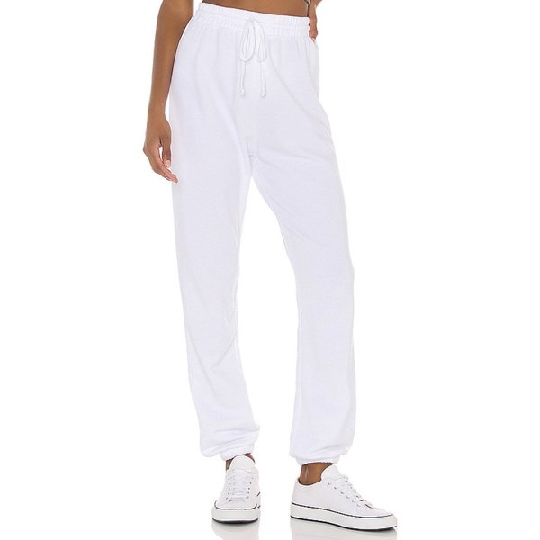LNA Logo Sweatpant - White LNA Logo Sweatpant - White