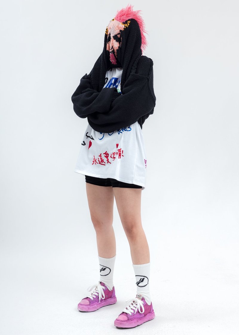 Doublet Message Embroidery Long Sleeve - White | Garmentory