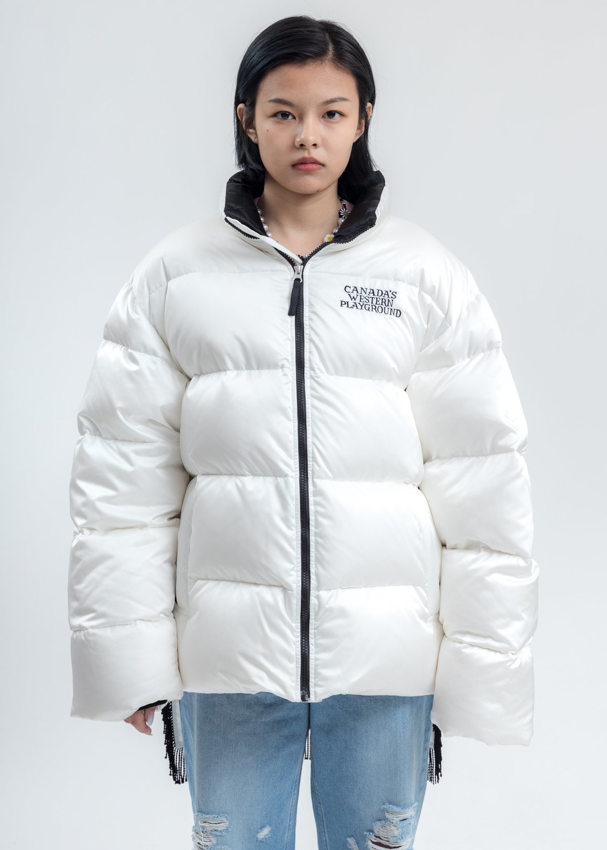 Doublet Pillow Packable Down Jacket - White | Garmentory Doublet Pillow Packable Down Jacket - White | Garmentory