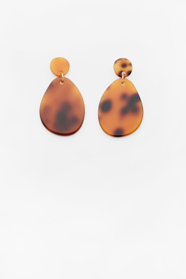 Valet Studio Pandora Earrings - Tortoise Valet Studio Pandora Earrings - Tortoise