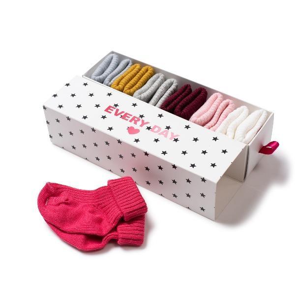 KIDS bonton baby socks set - ice pink KIDS bonton baby socks set - ice pink