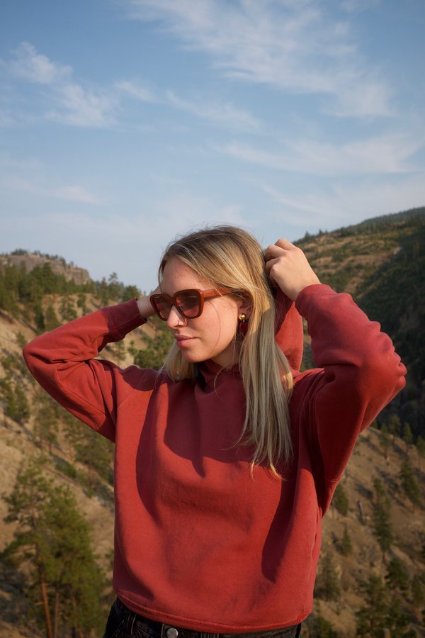 Stateside French Terry Hoodie - Amber Stateside French Terry Hoodie - Amber