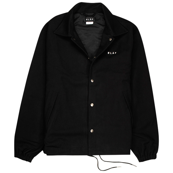 Olaf Hussein Coach Jacket - Black Olaf Hussein Coach Jacket - Black