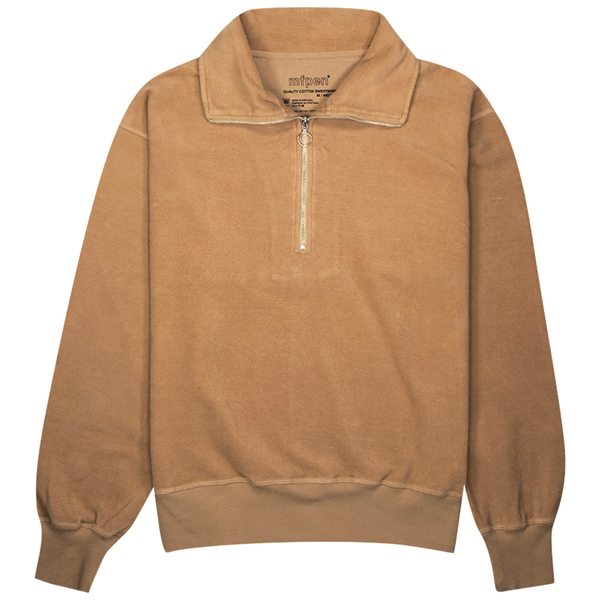 Mfpen Chaser Half Zip Sweatshirt - Tan Mfpen Chaser Half Zip Sweatshirt - Tan
