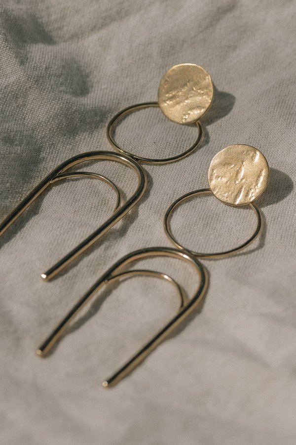 Take Shape Studio Tune the Moon Earrings Take Shape Studio Tune the Moon Earrings