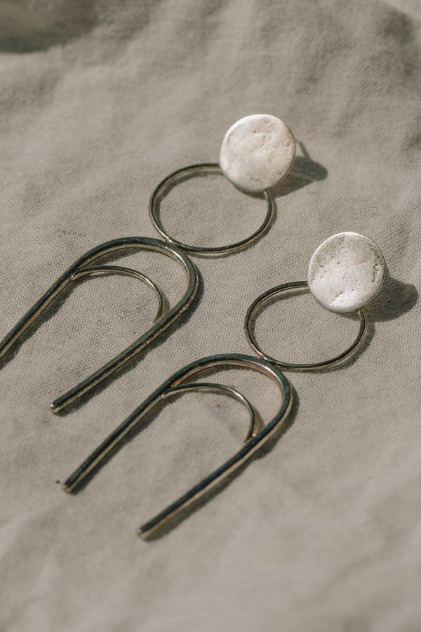 Take Shape Studio Tune the Moon Earrings Take Shape Studio Tune the Moon Earrings