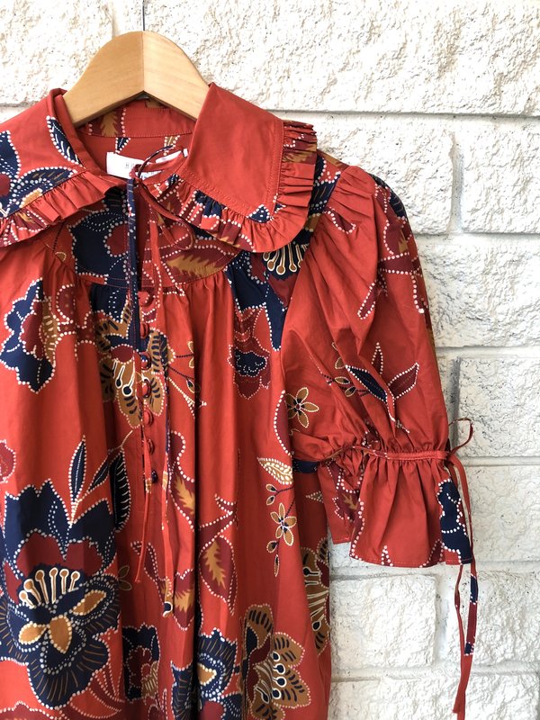 Hunter Bell Mayfair Blouse - Red Willow Hunter Bell Mayfair Blouse - Red Willow