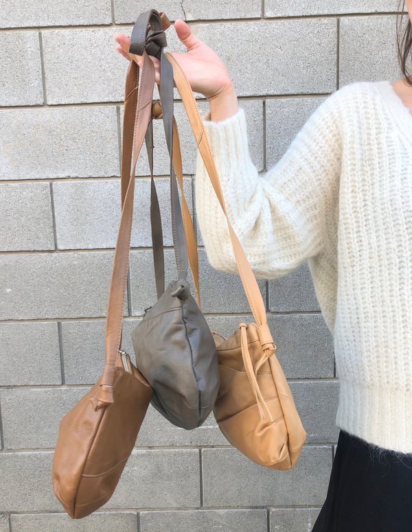 Erin Templeton TGIF Bag in Recycled Leather - Brown Erin Templeton TGIF Bag in Recycled Leather - Brown