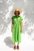 "Intentionally __________." Taye Dress - Green - Thumbnail 1
