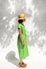 "Intentionally __________." Taye Dress - Green - Thumbnail 2