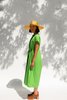 "Intentionally __________." Taye Dress - Green - Thumbnail 4