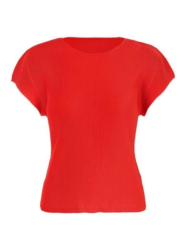 Issey Miyake Pleats Please April Mist Top - Red | Garmentory