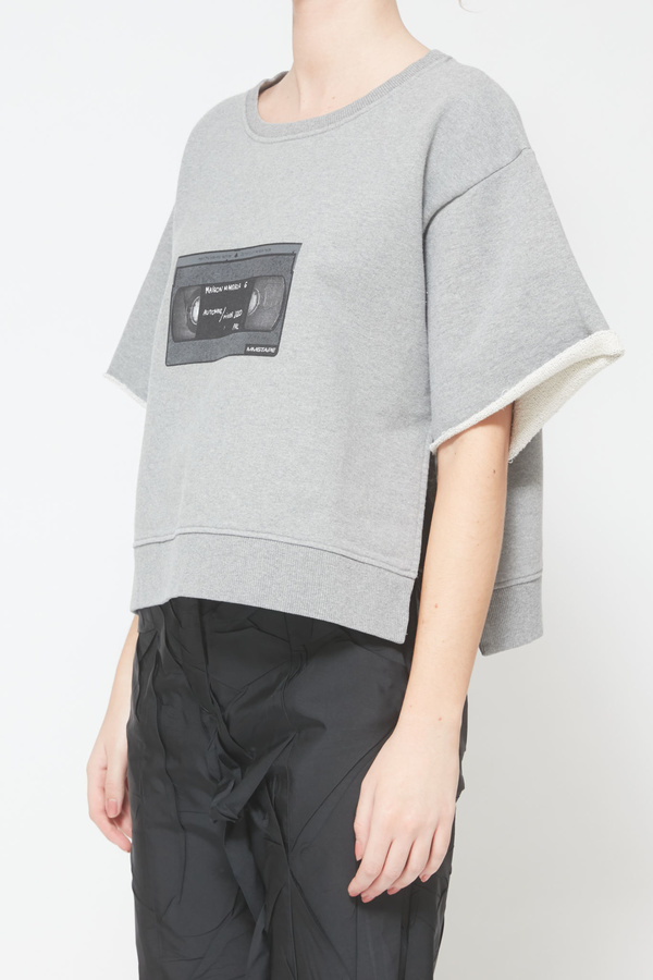 MM6 Maison Margiela VHS Sweatshirt - Heather Grey MM6 Maison Margiela VHS Sweatshirt - Heather Grey