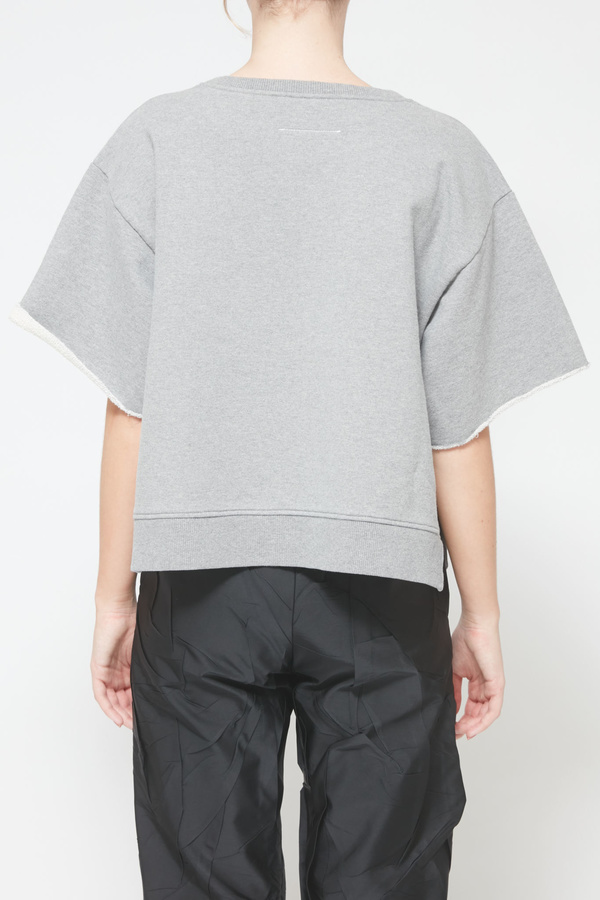 MM6 Maison Margiela VHS Sweatshirt - Heather Grey MM6 Maison Margiela VHS Sweatshirt - Heather Grey