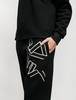 Christopher Raeburn Tape Merino Crewneck Joggers - BLACK - Thumbnail 3