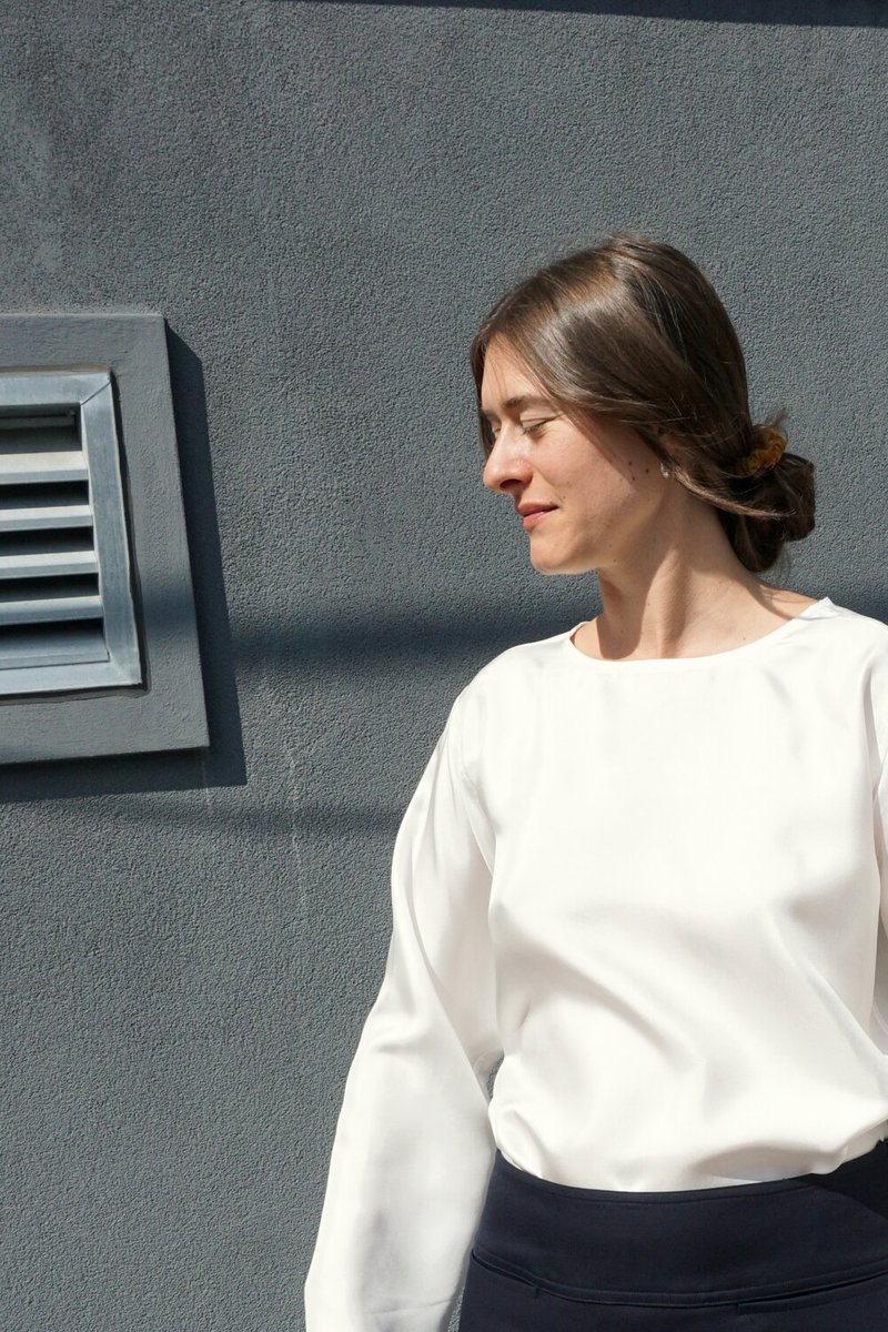 SOFIE D'HOORE*優美なスタイルを叶える*シルク ビンディトップ SOFIE D'HOORE SILK TOP | Garmentory