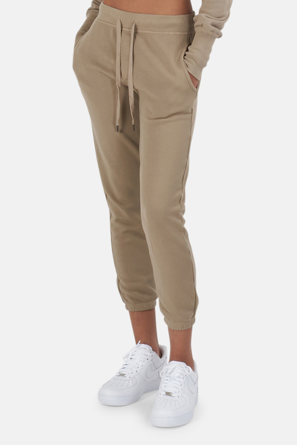 NSF Demi SweatpantS - Taupe - Image 3 of 5