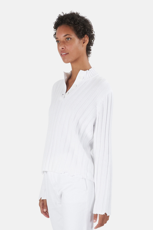 RtA Abigail Sweater - White RtA Abigail Sweater - White