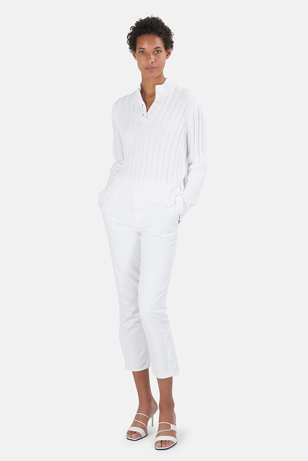 RtA Abigail Sweater - White RtA Abigail Sweater - White