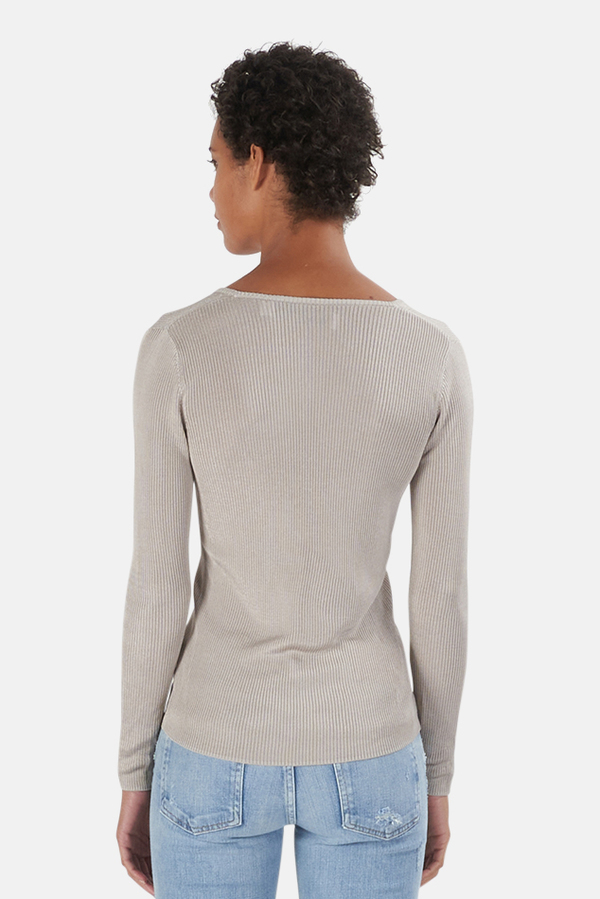 IRO Louyse Sweater - Beige/Stone Grey IRO Louyse Sweater - Beige/Stone Grey