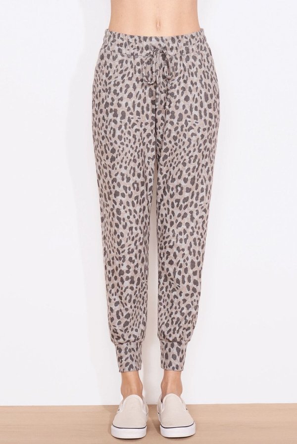 Sundry Jogger - Leopard Print Sundry Jogger - Leopard Print