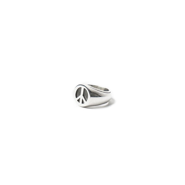 MAPLE PEACE RING - SILVER | Garmentory